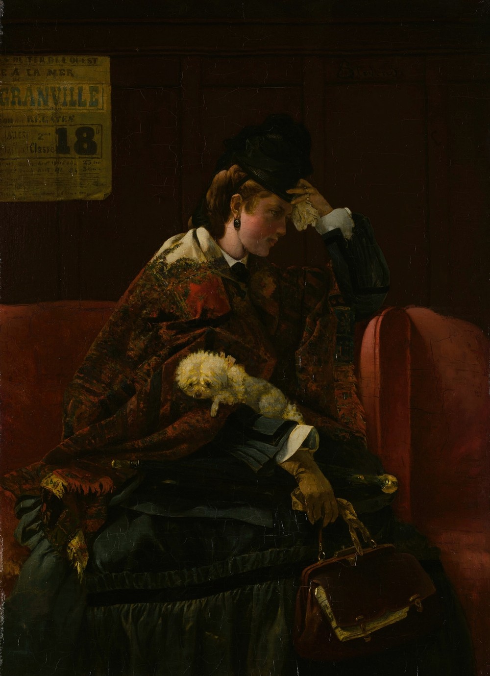 At the Railway Station (c. 1874)