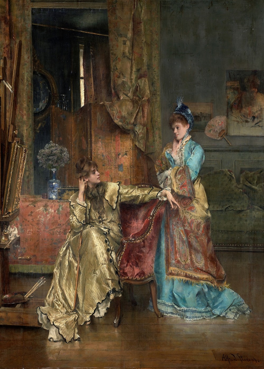 The Visit (c. 1870)