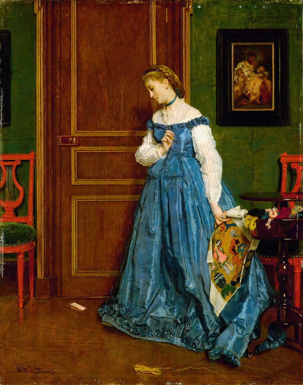 Hesitation (Madame Monteaux) (c. 1867)