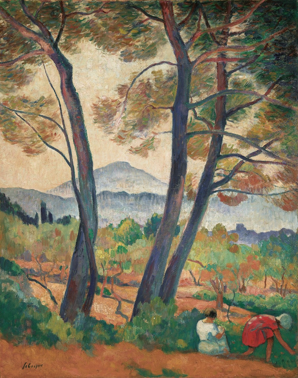Sanary, vue sur le Cap Sicié (circa 1911)