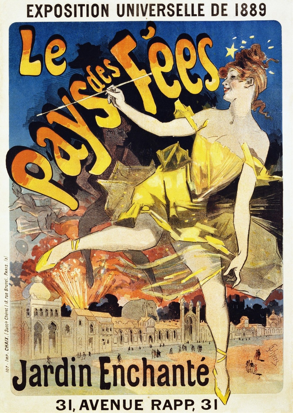 Le Pays Des Fees Poster