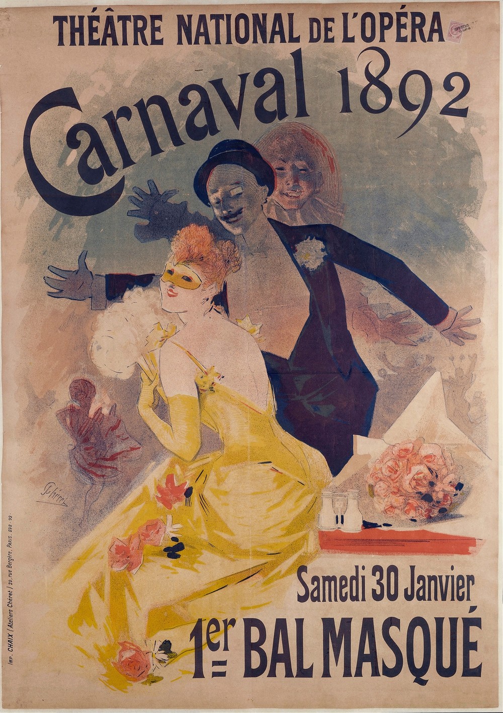 Theatre National De L’opera Carnaval 1892