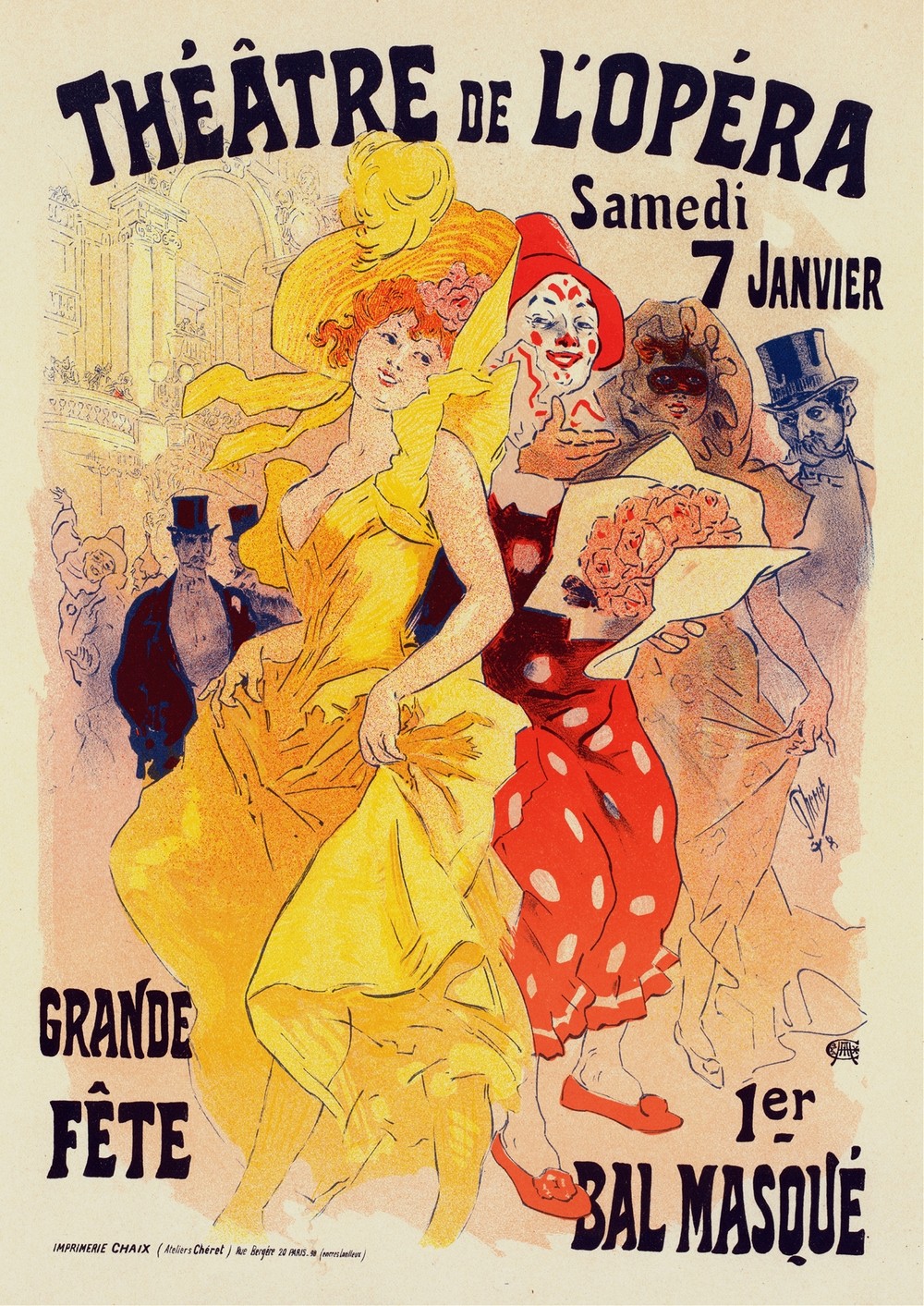 Bals De L’opéra En 1899