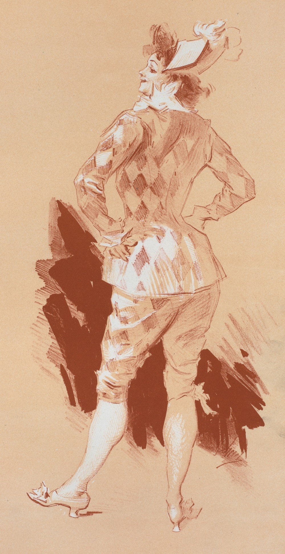 Dessin original pour la couverture des Maîtres de l’Affiche.