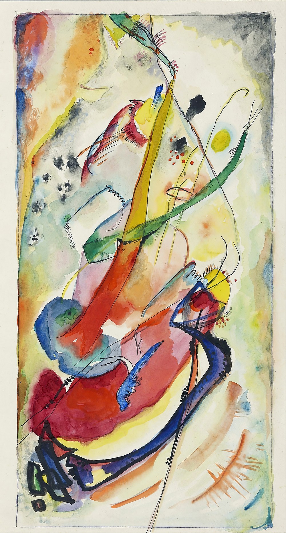 Entwurf zu einem Wandbild für Edwin R. Campbell Nr. 1