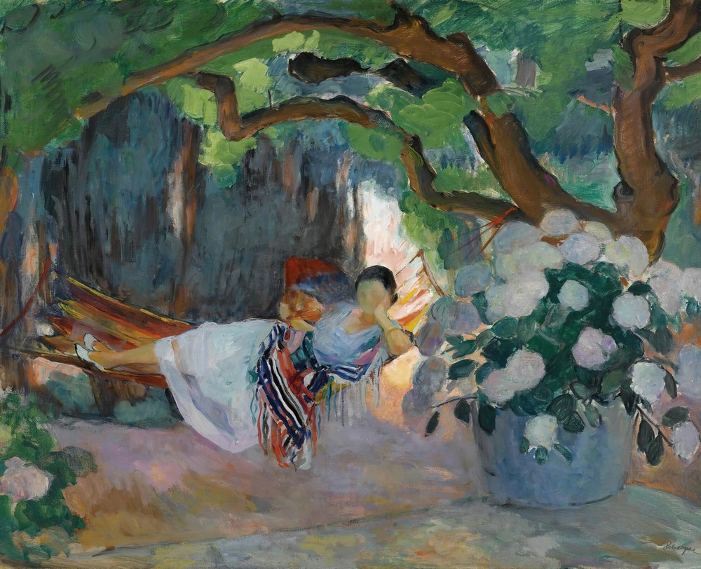 Le Pradet, Jeune Femme Au Hamac (Nono)