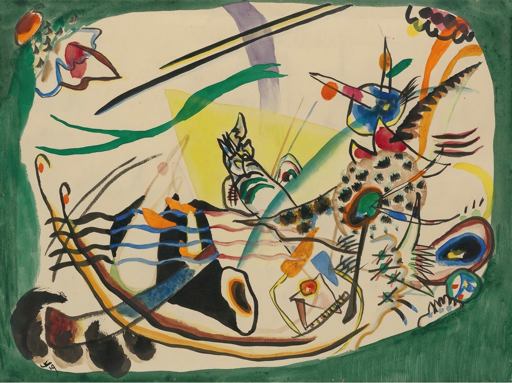 Entwurf Zu ‘grüner Rand’ (Study For ‘green Border’)