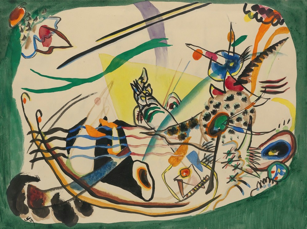Entwurf Zu ‘grüner Rand’ (Study For ‘green Border’)