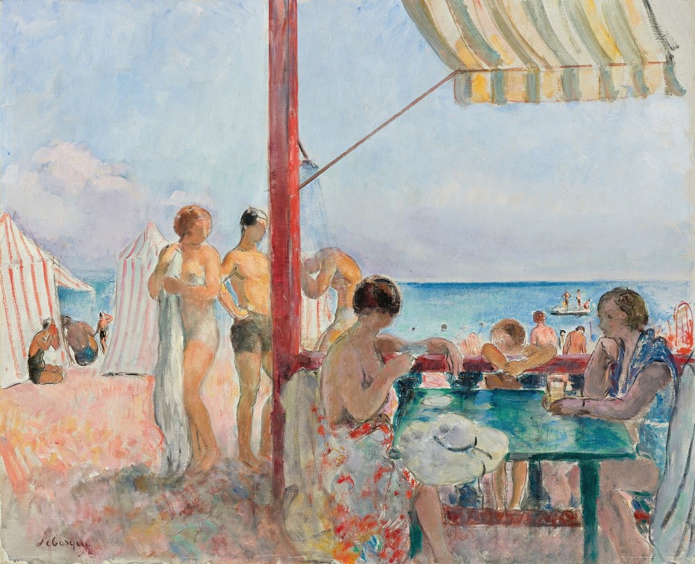 Le Bar Sur La Plage (1923-25)