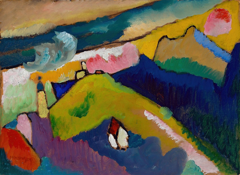 Murnau – Mountain landscape with church