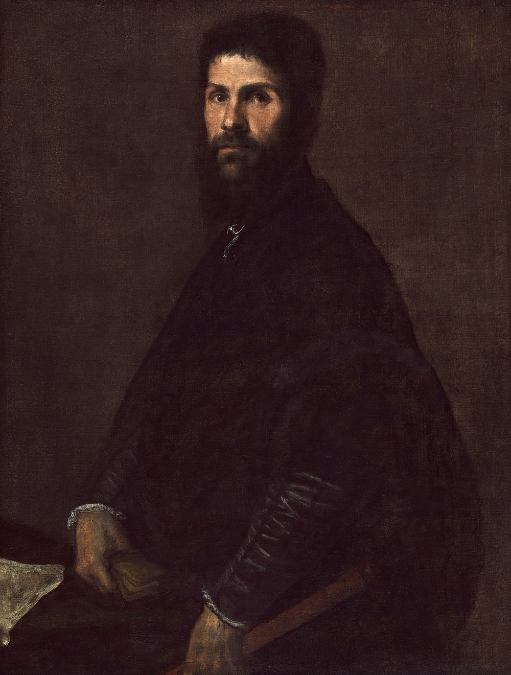 Man Holding a Flute (ca. between 1560 and 1565)