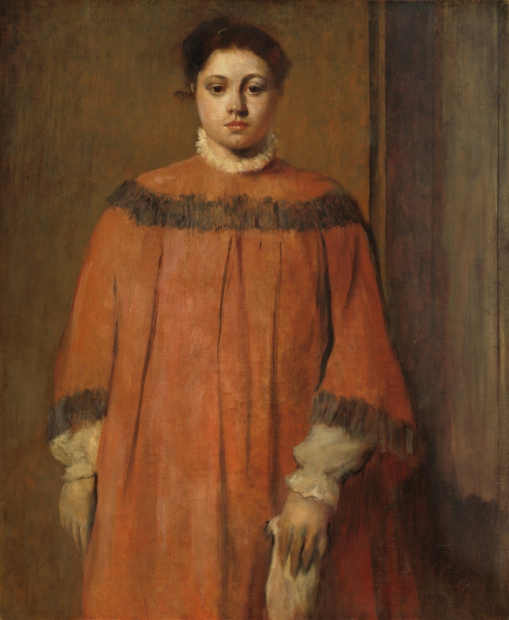 Girl in Red (c. 1866)