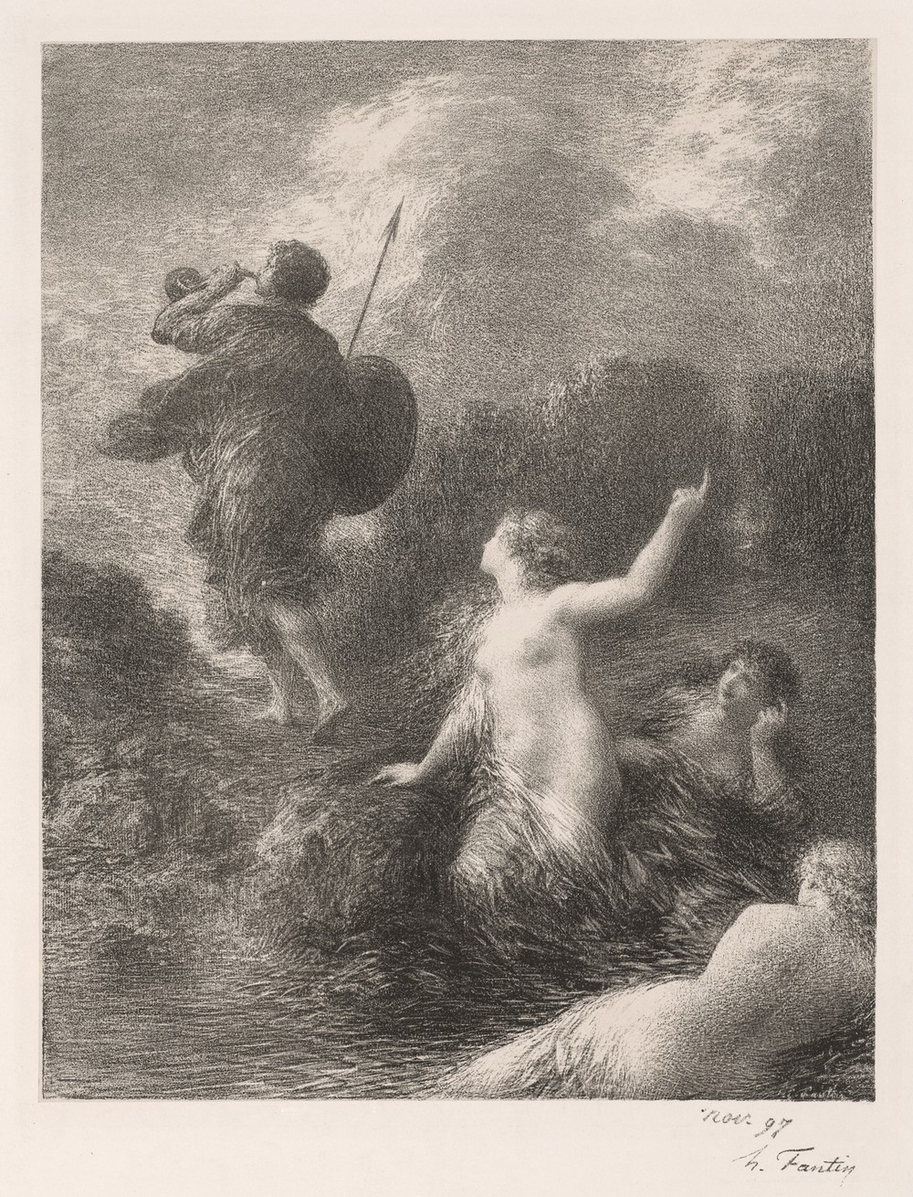 Goetterdaemmerung; Siegfried et les filles