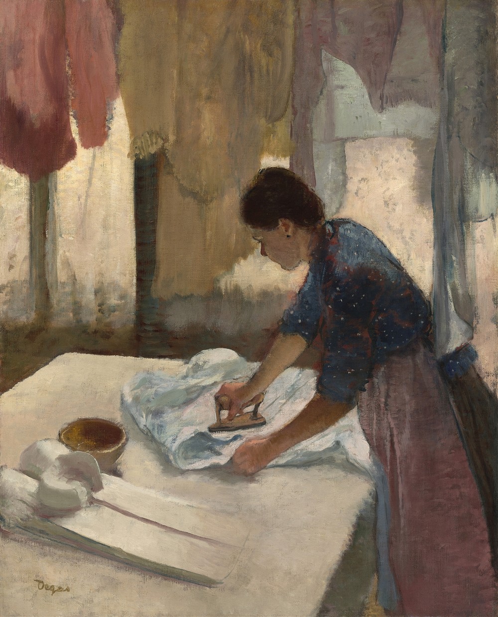 Woman Ironing (c. 1876-1887)