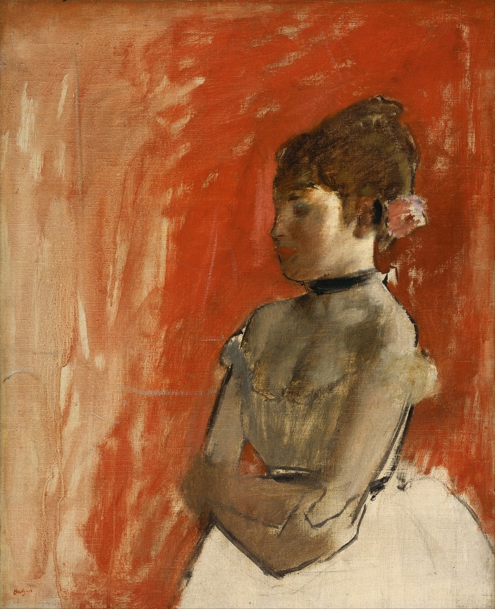 Ballet Dancer With Arms Crossed (circa 1872)