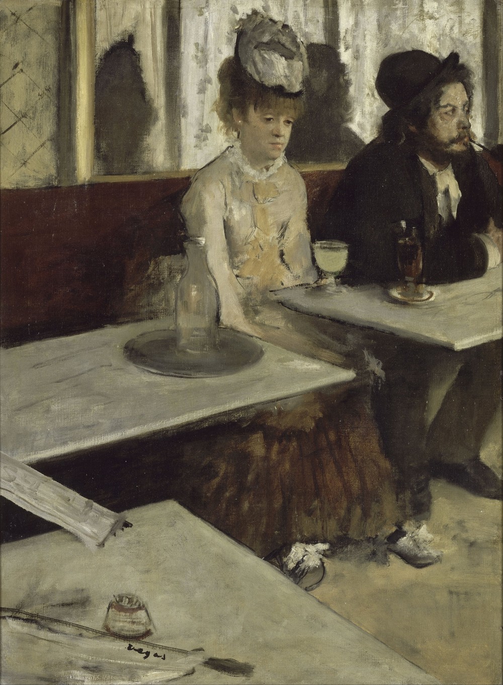 In A Café