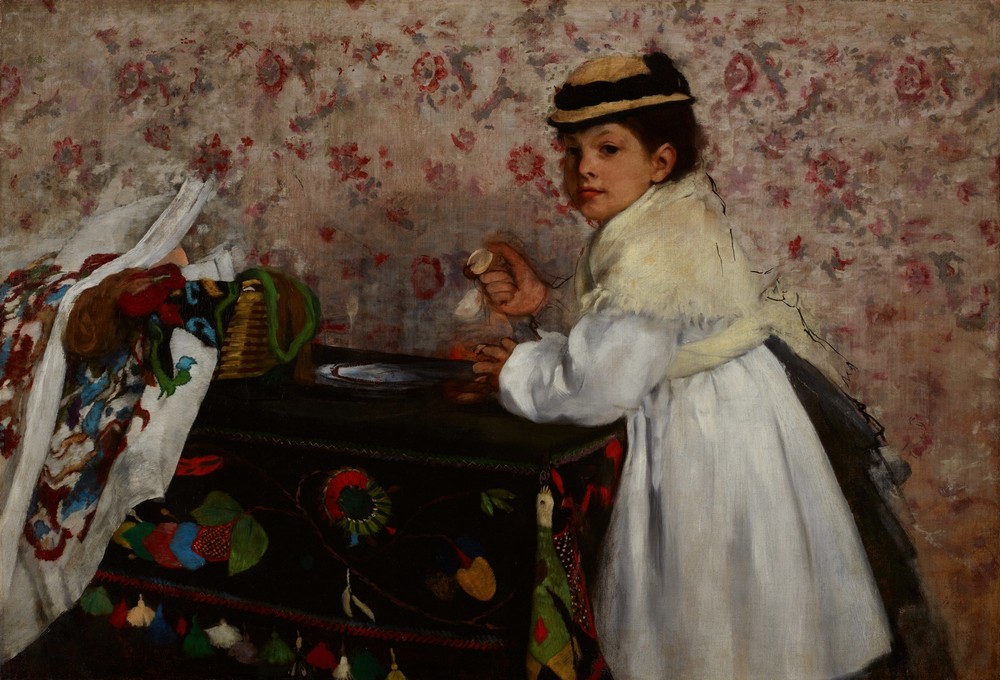 Portrait of Mlle. Hortense Valpinçon (c. 1871)