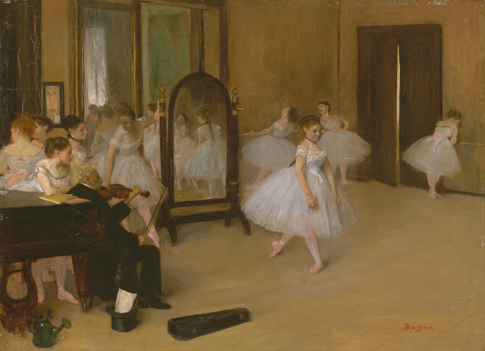 The Dancing Class (ca. 1870)