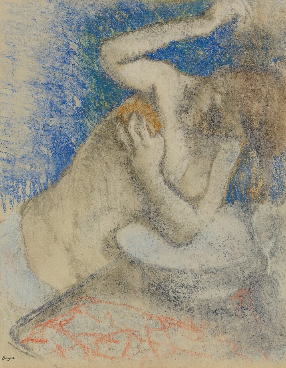 Femme À Sa Toilette (circa 1892)