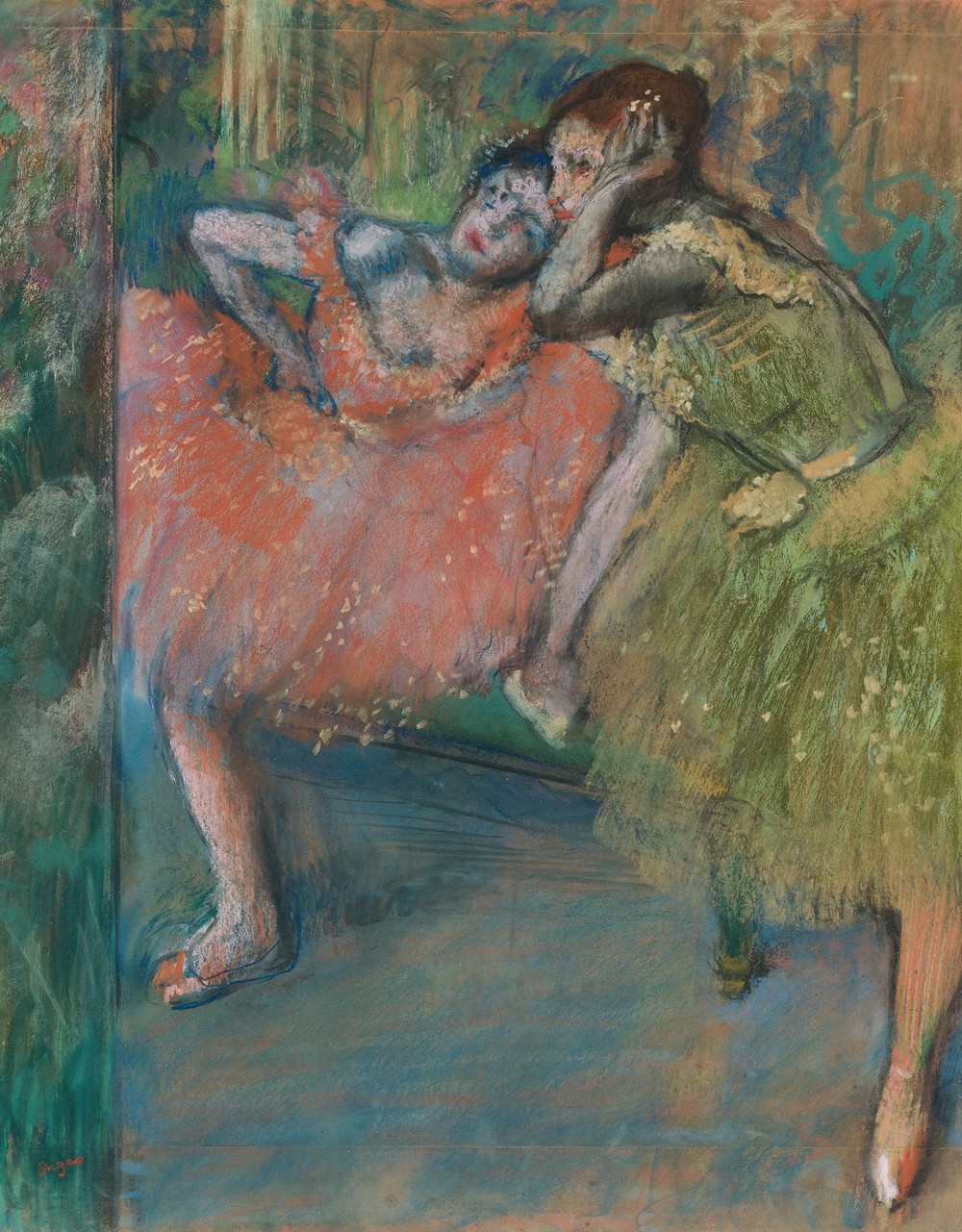 Danseuses Au Foyer (circa 1901)