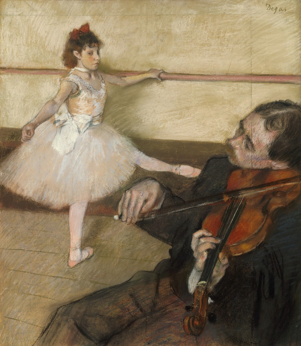 The Dance Lesson (ca. 1879)