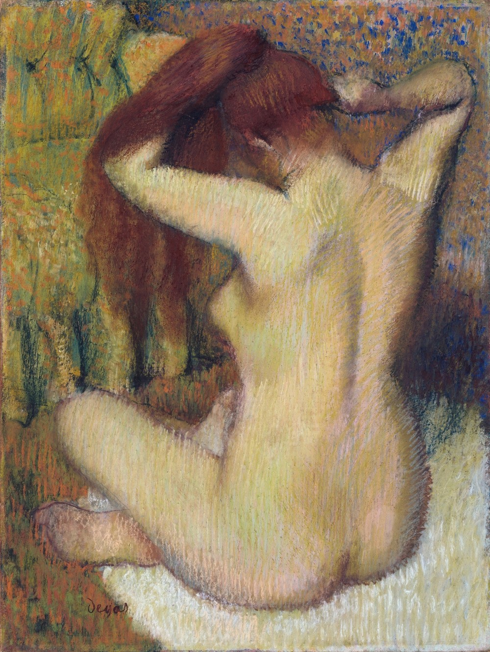 Woman Combing Her Hair (ca. 1888–90)