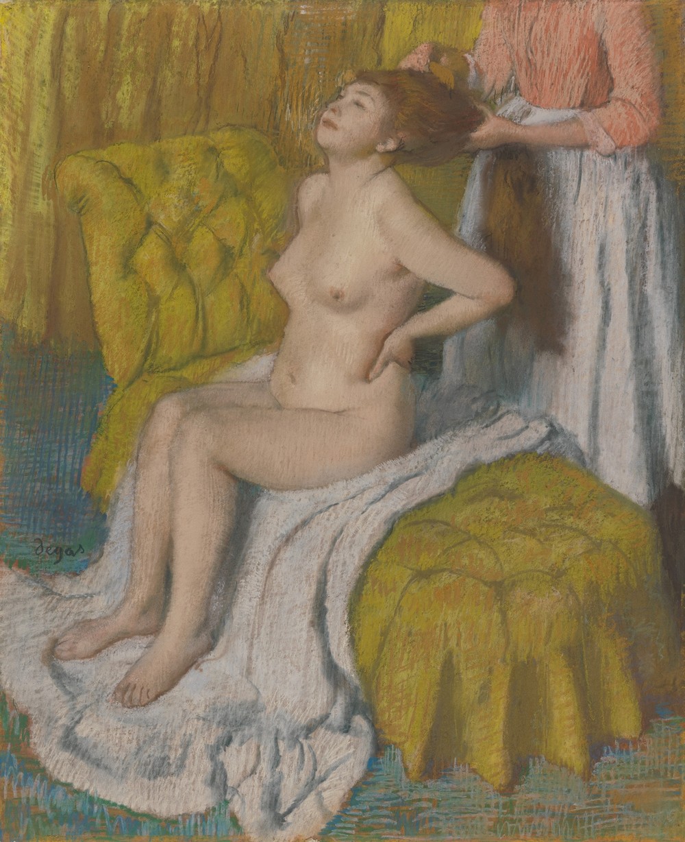 Woman Having Her Hair Combed (ca. 1886–88)