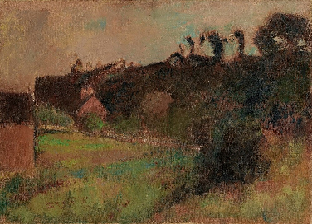Maisons Au Pied D’une Falaise (circa 1895-98)