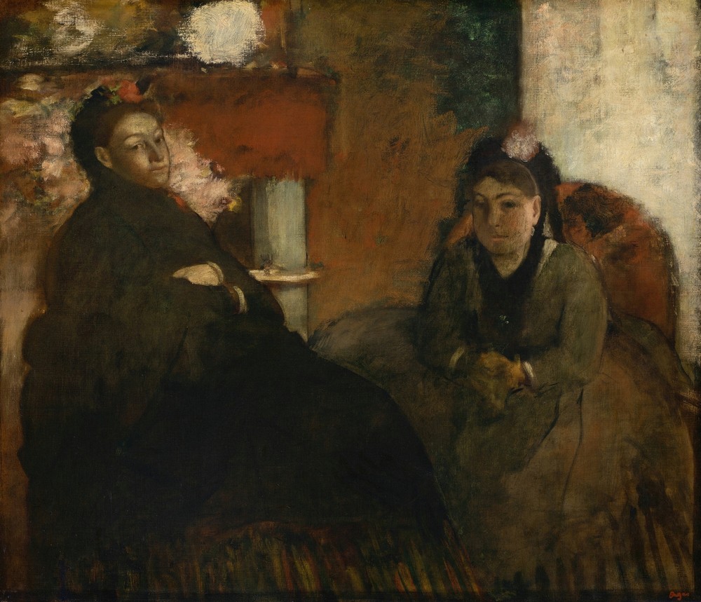 Portrait of Mme. Lisle and Mme Loubens (1866-70)