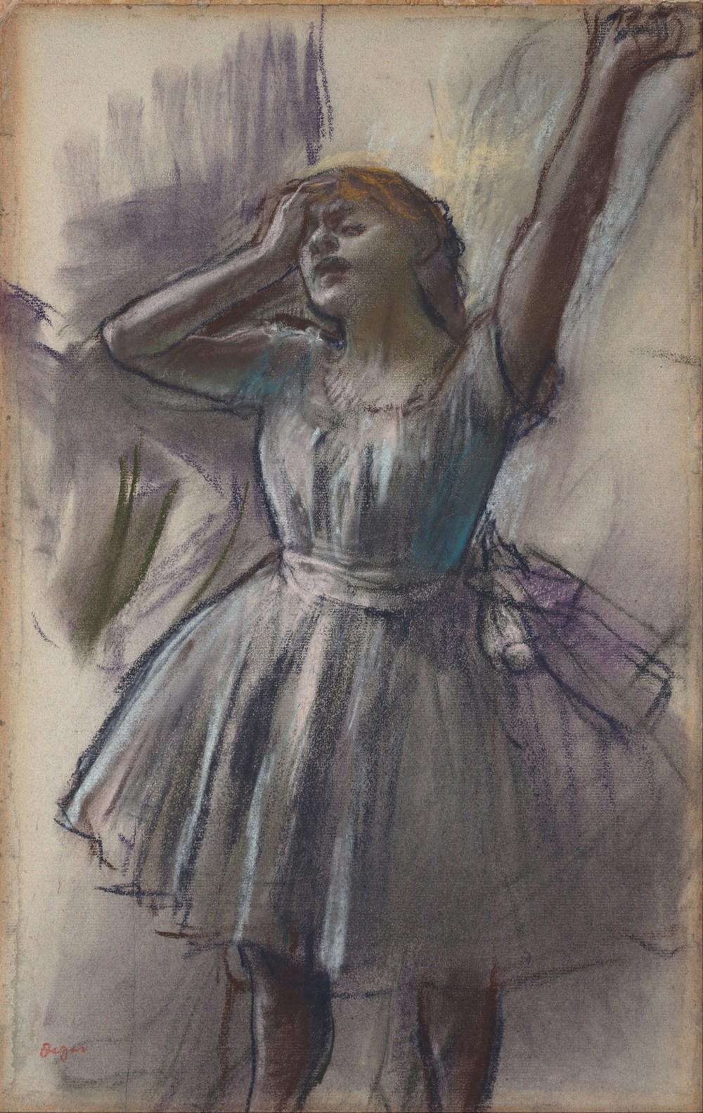 Dancer Stretching (c. 1882–85)