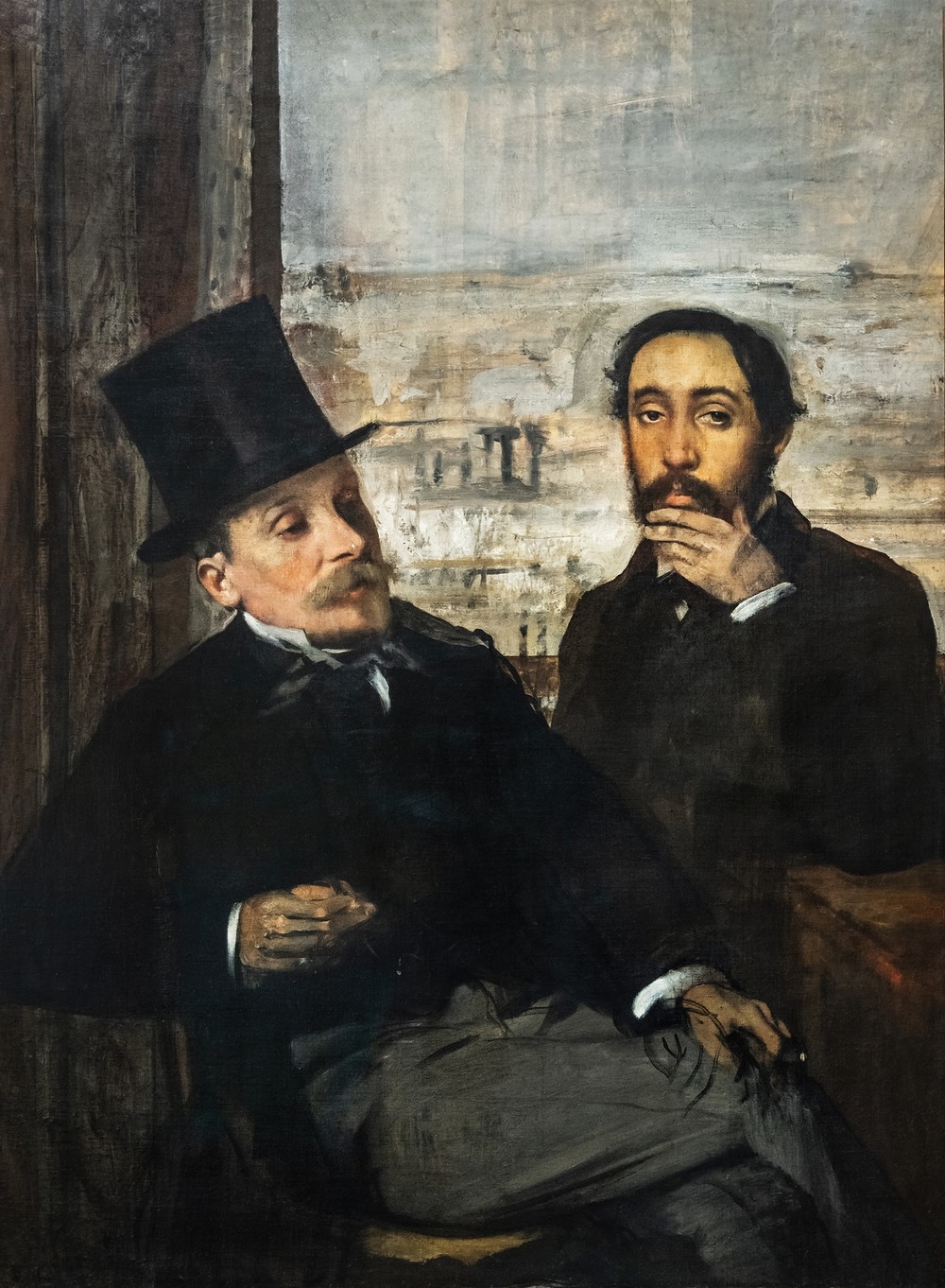 Degas and Évariste de Valernes (1860s)