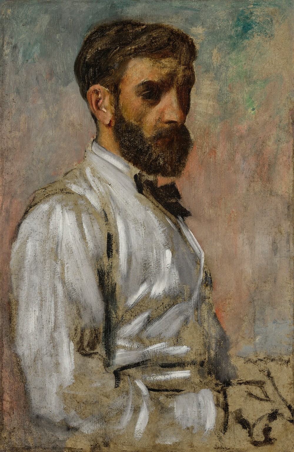 Portrait d’artiste (Léon Bonnat) (circa 1863)