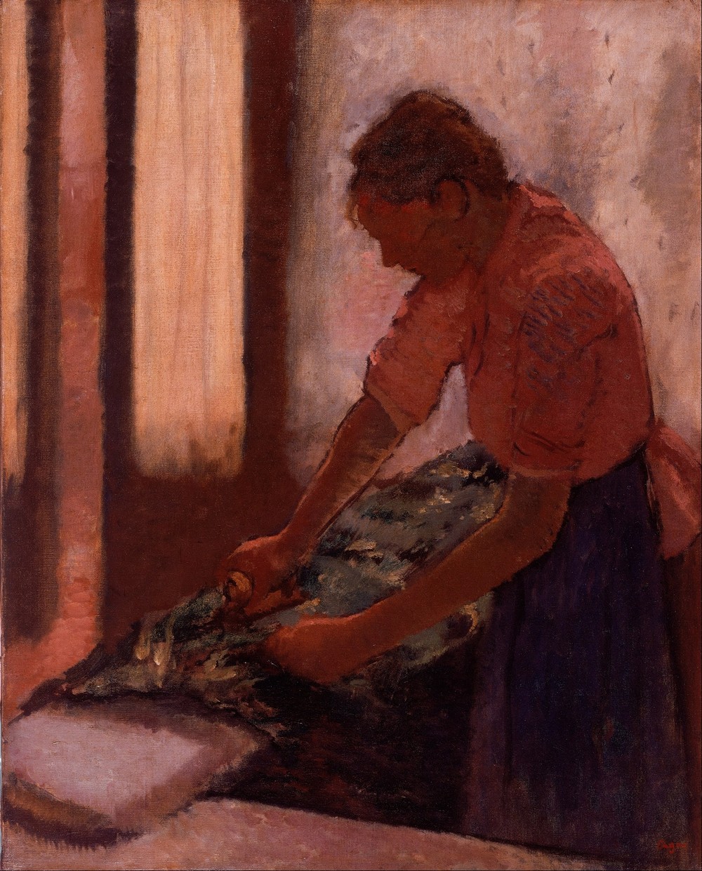Woman Ironing (between 1892 and 1895)