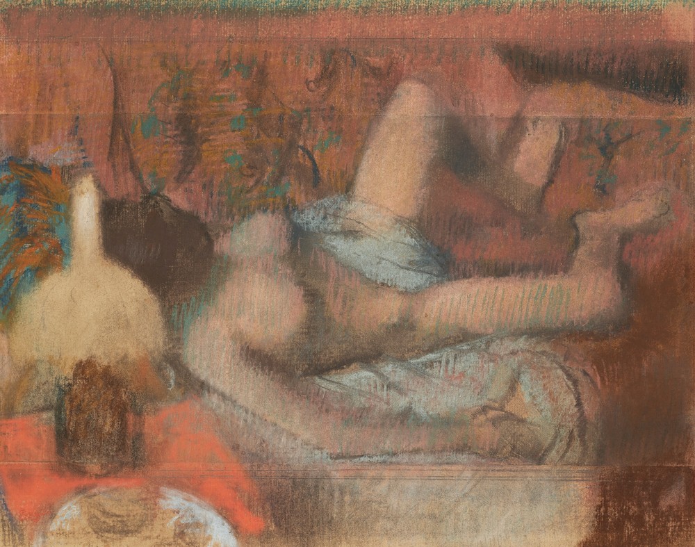 Femme nue couchée (circa 1888-1890)