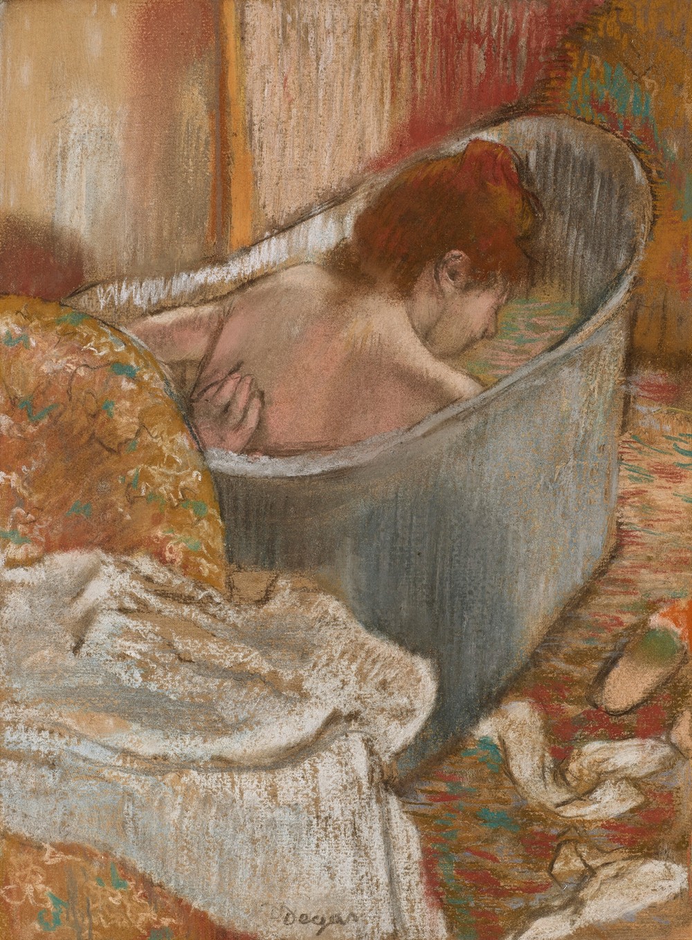 Le Bain (Femme dans sa baignoire) (circa 1886)