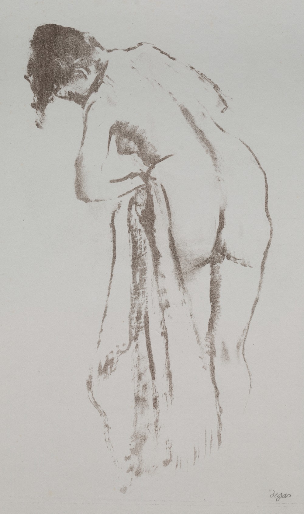 Nude Woman with Towel, Standing (1891-92)