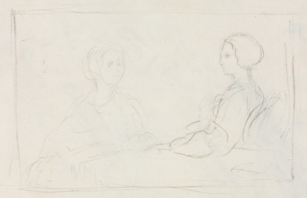 Two Seated Women