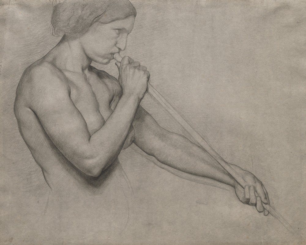 Angel Blowing a Trumpet