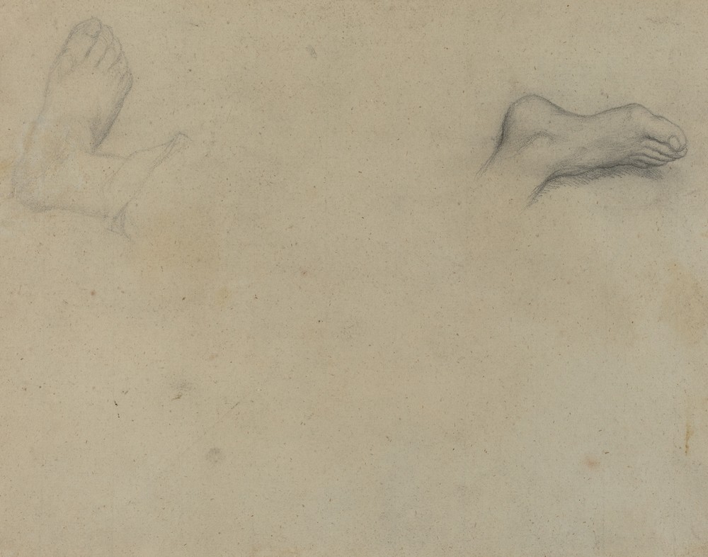 Studies of Feet (verso)