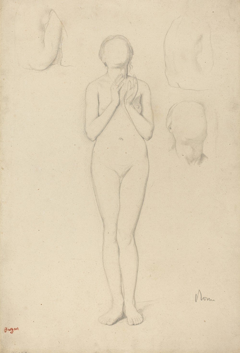 Study of a Female Nude