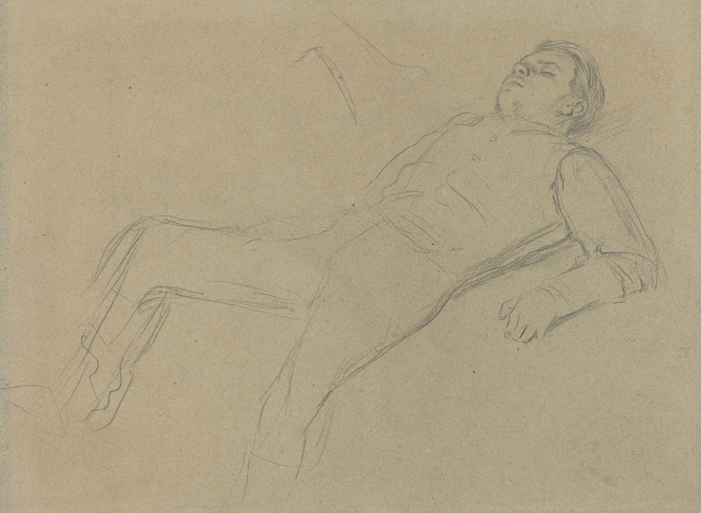 Fallen Jockey (study for ‘Scene from the Steeplechase – The Fallen Jockey’) II (c. 1866)