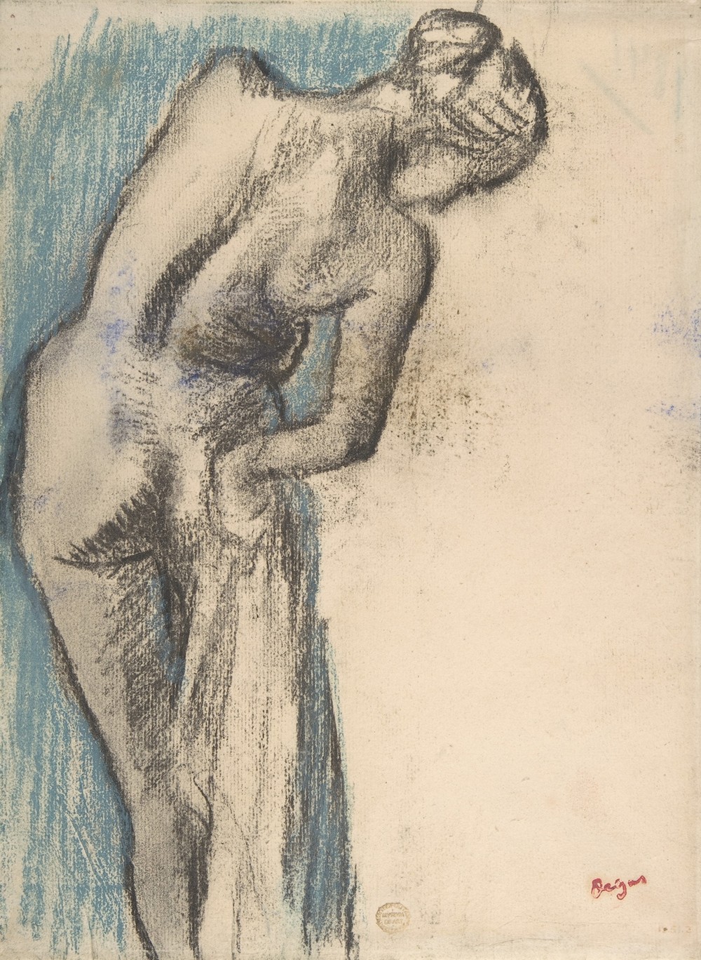 Bather Drying Herself (ca. 1883–84)