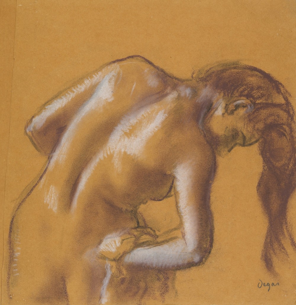 Bather Drying Herself (ca. 1892)