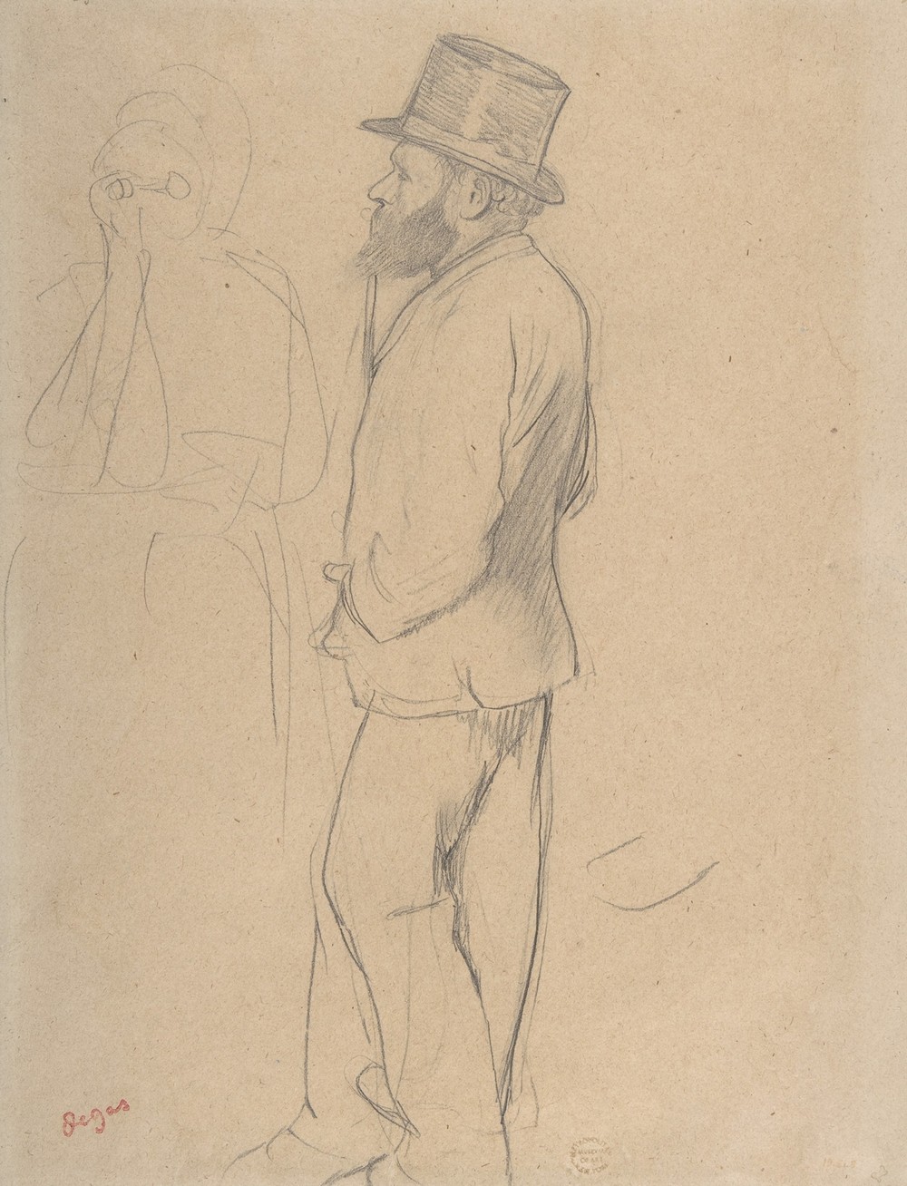 Edouard Manet at the Races (ca. 1865)
