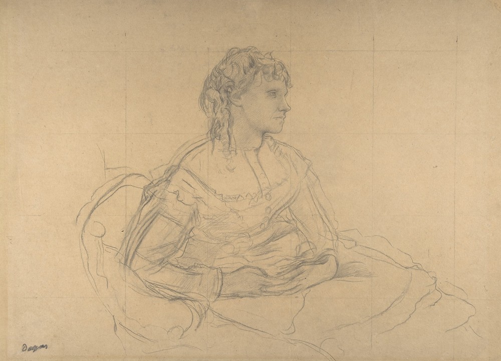 Study for ‘Mme Théodore Gobillard’ (née Yves Morisot)