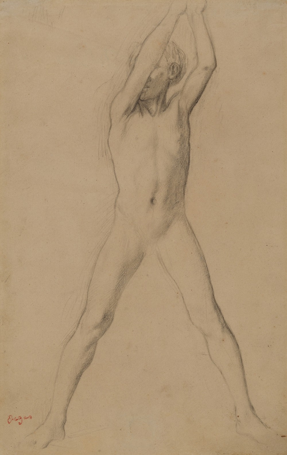 Youth with Arms Upraised (1859–60)