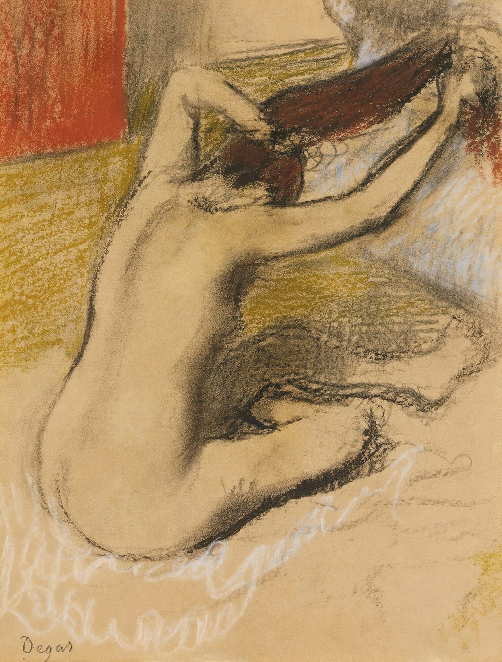 Femme Se Peignant (1889-92)