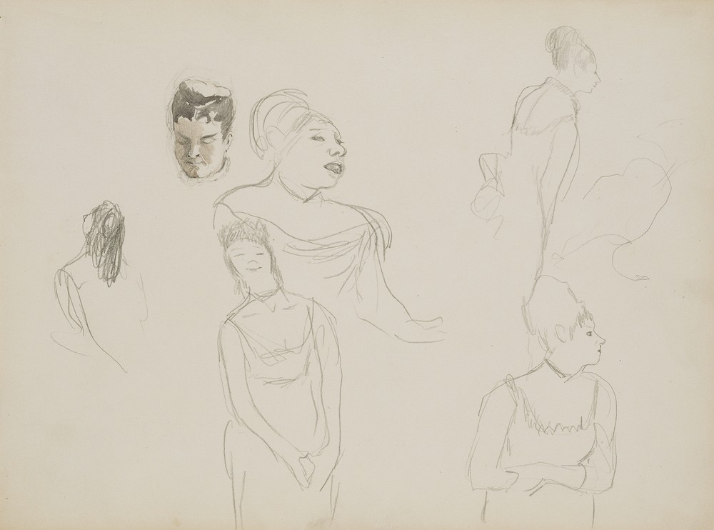 Sketches of Café Singers