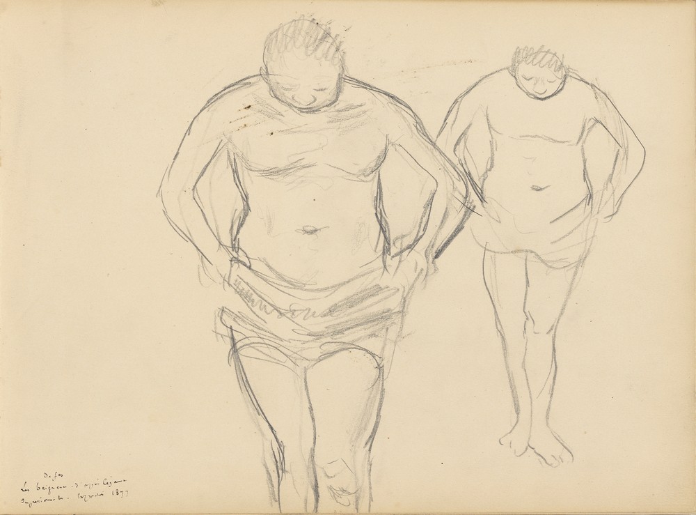 Copies of Cézanne’s Bathers