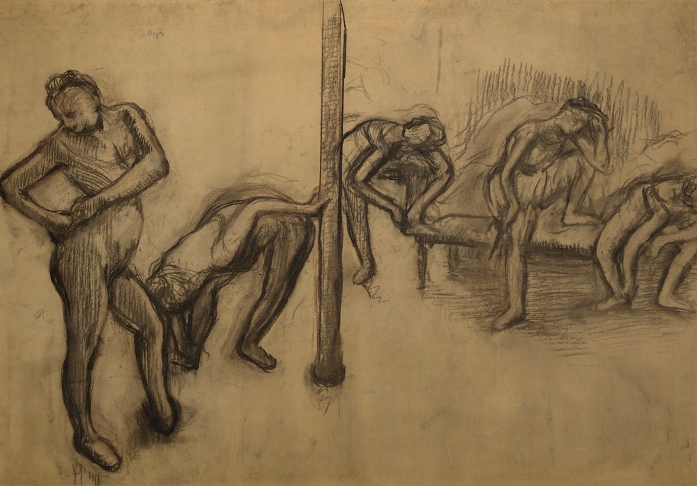 Danseuses en maillot, au repos (1900-05)